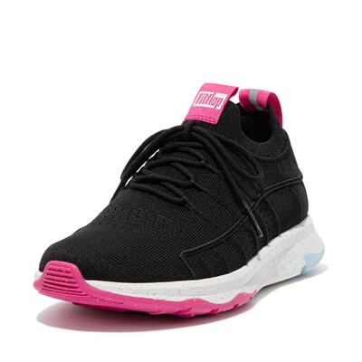 Fitflop lace up sneaker - active - colour zwart mix 36