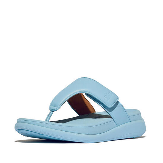 FITFLOP FitFlop F-Mode Go Adjustable Flatform Toe-Post Sandals BONDI-BLAUW 36
