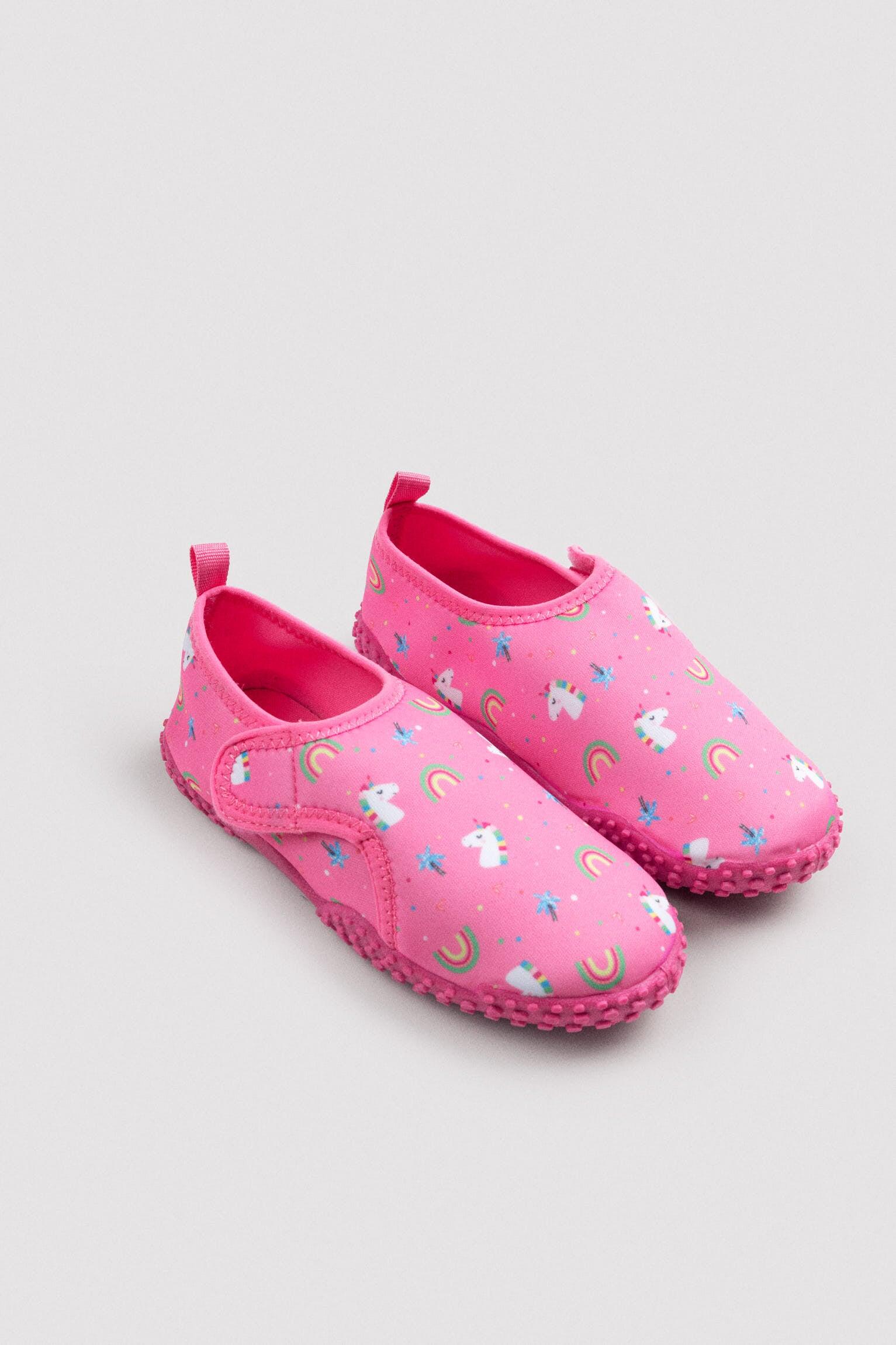 Chaussons pour enfants à imprimé licorne 3/5