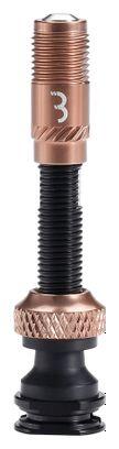 BBB CoreCap AL Tubeless Ventil-Set Bronze 3/4