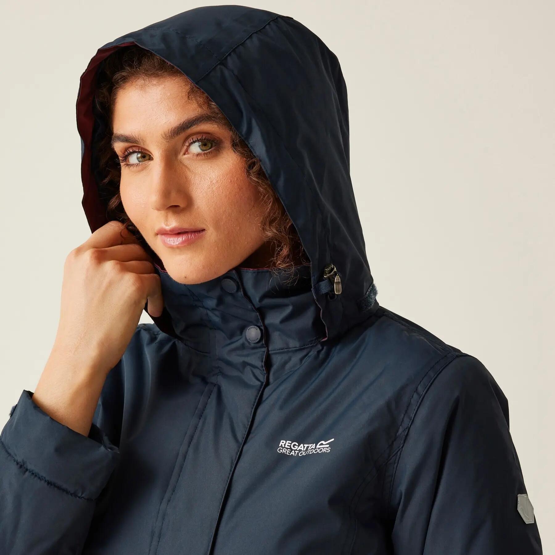 Casaco impermeável com capuz para mulher Regatta Blanchet II 6/7
