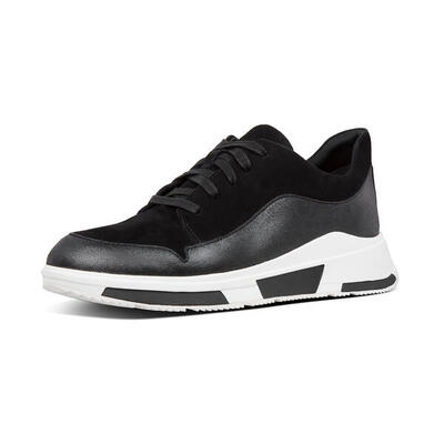 Fitflop freya sneakers suede zwart 36