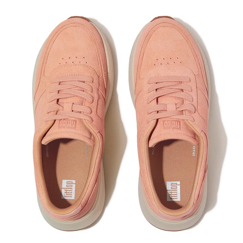 FITFLOP FitFlop F-Mode Suede Flatform Sneakers  BLUSH 37