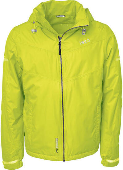 Giacca tecnica da uomo ROLF Giallo neon fluorescente