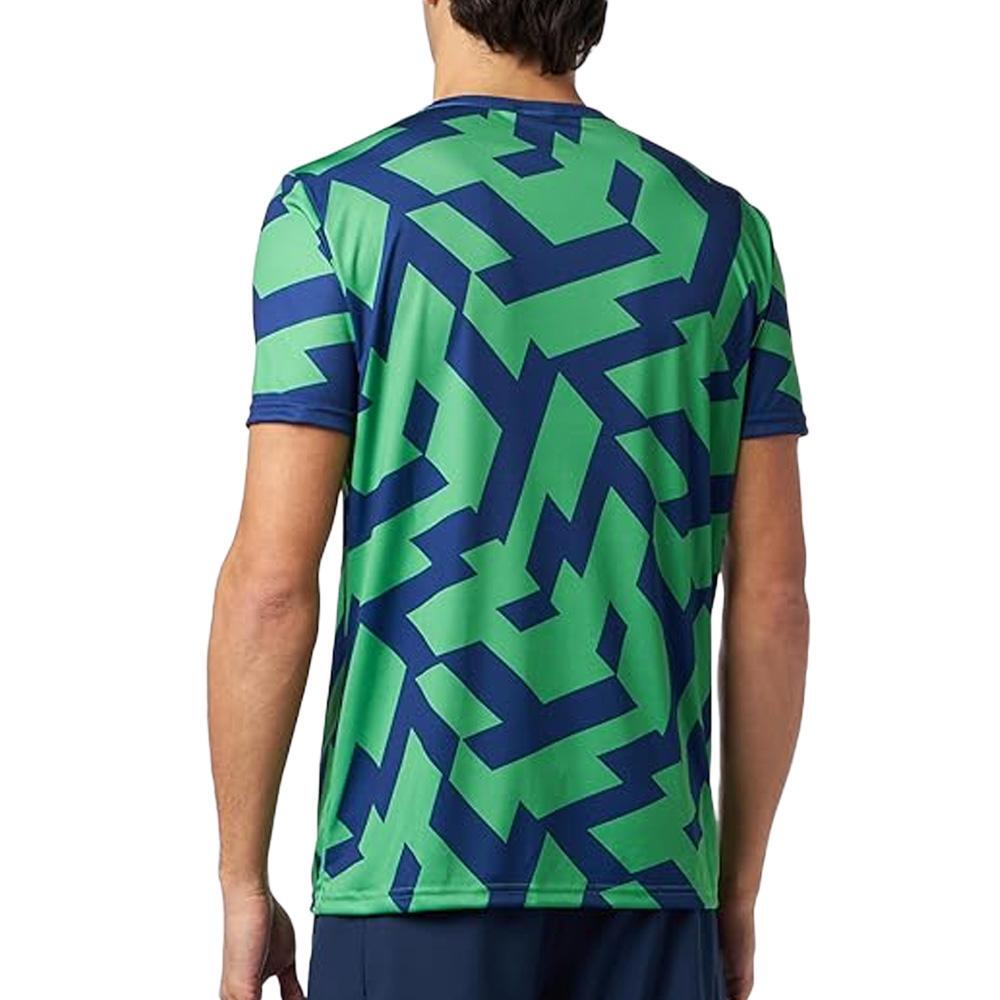 Maglia da Rugby Uomo Le Coq Sportif Lausanne Blu Marino/Verde 2/2