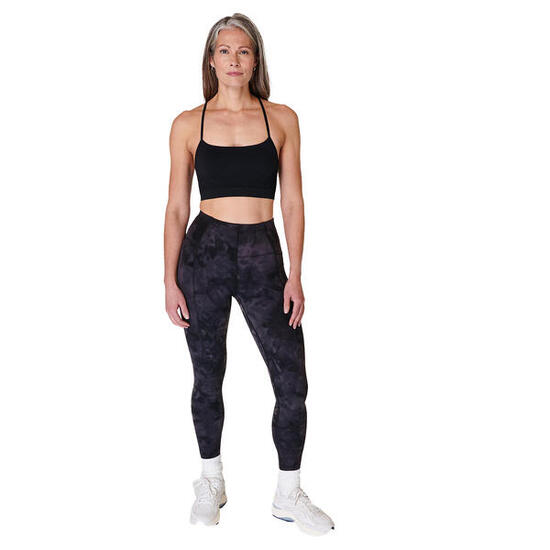 SWEATY BETTY Spirit Restored Yoga Bra Sportbeha ZWART XL