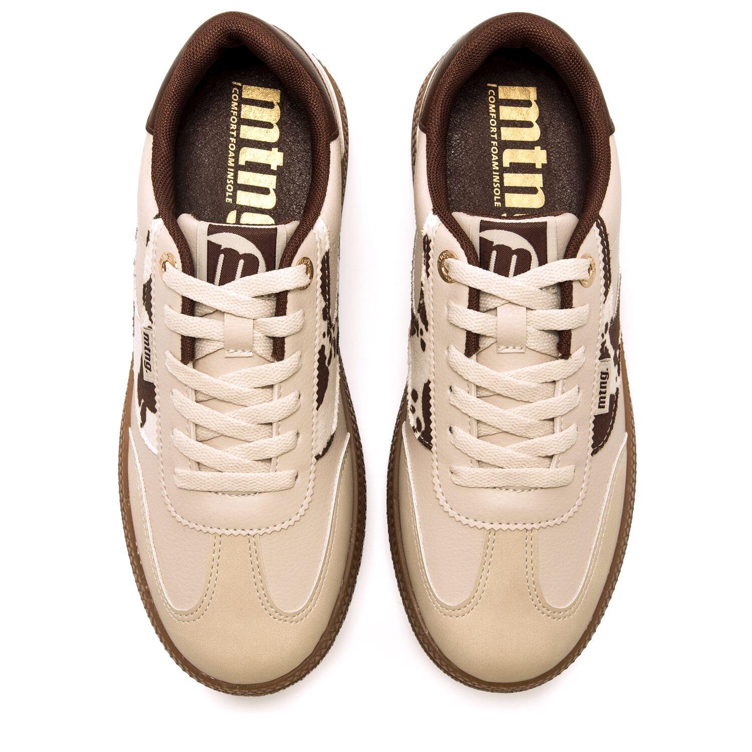 Sneakers Donna MTNG Saoko Beige 4/6