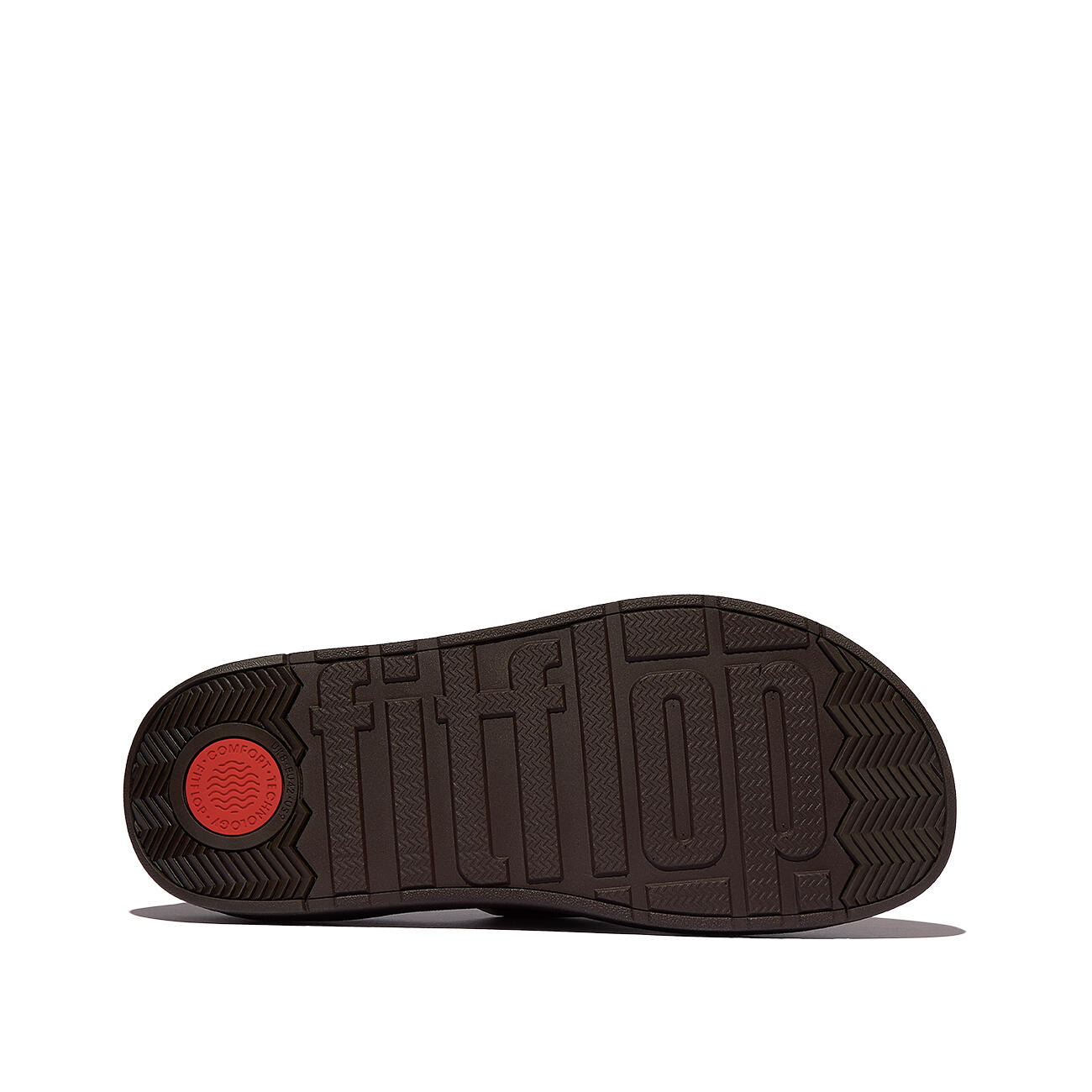 FITFLOP FitFlop Gen-FF Mens Leather Fishmerman Slides  BRUIN 41 4/7