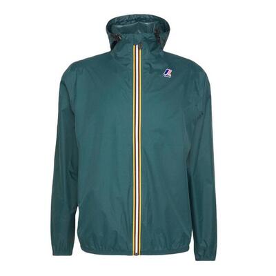 K-WAY Le Vrai 3.0 Claude Unisex Verde - Giacca a Vento Impermeabile