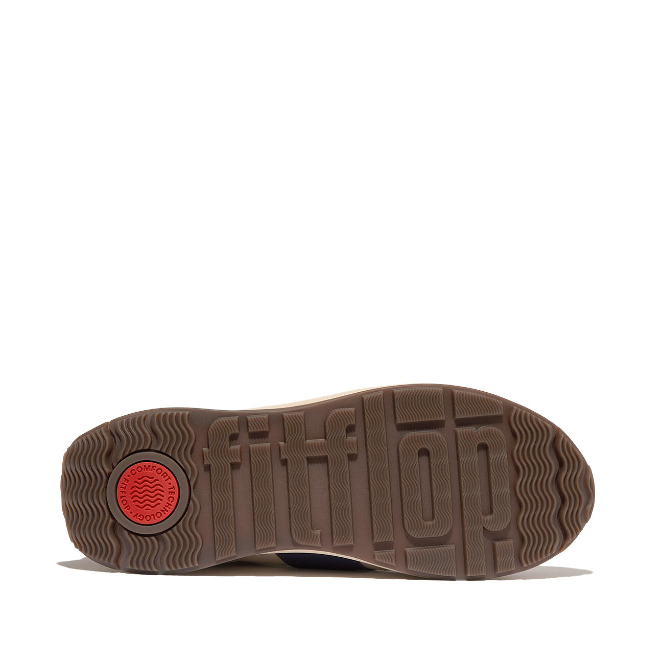 FITFLOP F-Mode Flow Sneaker - Leather  PARIJSBEIGE MIX 45 4/7
