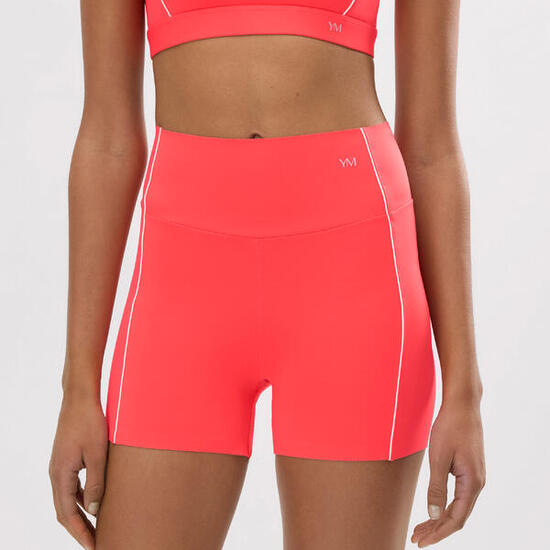 Leggings courts push-up compressifs corail