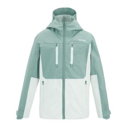 Veste Imperméable Motif/style Monochrome HIGHTON Enfant (Bleu De Chine / Bleu