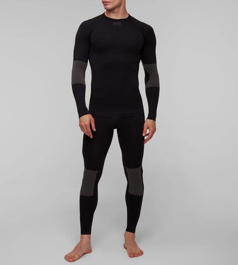Koszulka termoaktywna męska X-Bionic X-Plorer Energizer 4.0 Black 3/4
