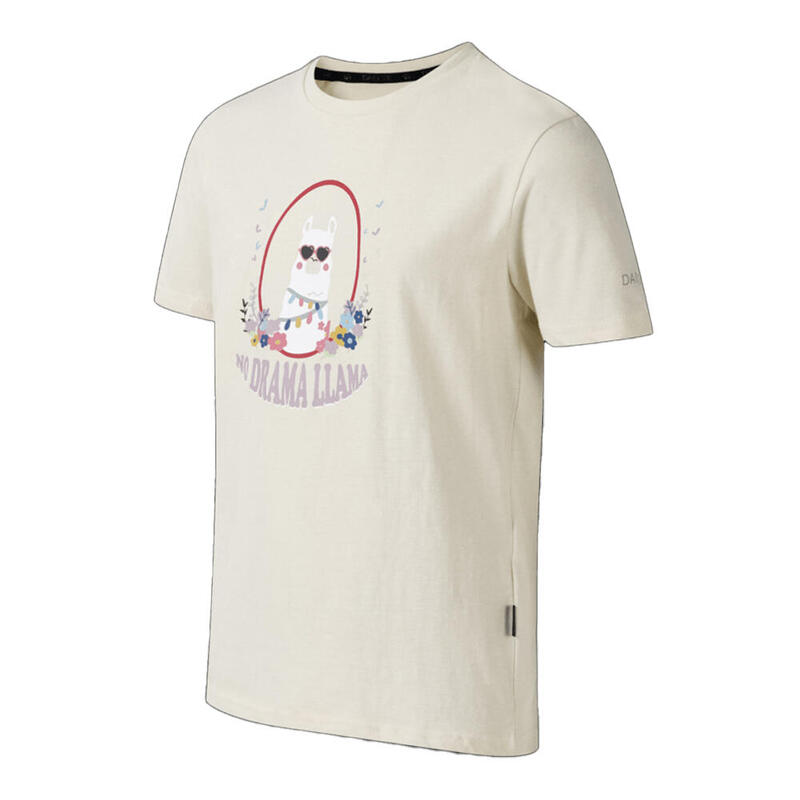 Tricou Drumeții În Natură Dare 2B Trailblazer III Llama Copii
