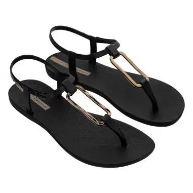 Ipanema Class Modern Sandal Fe Black/Gold [83768 BN541] size 39
