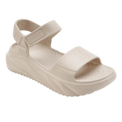 Holster cloudnine flatform sandaal - vegan comfort & duurzaam design beige 41