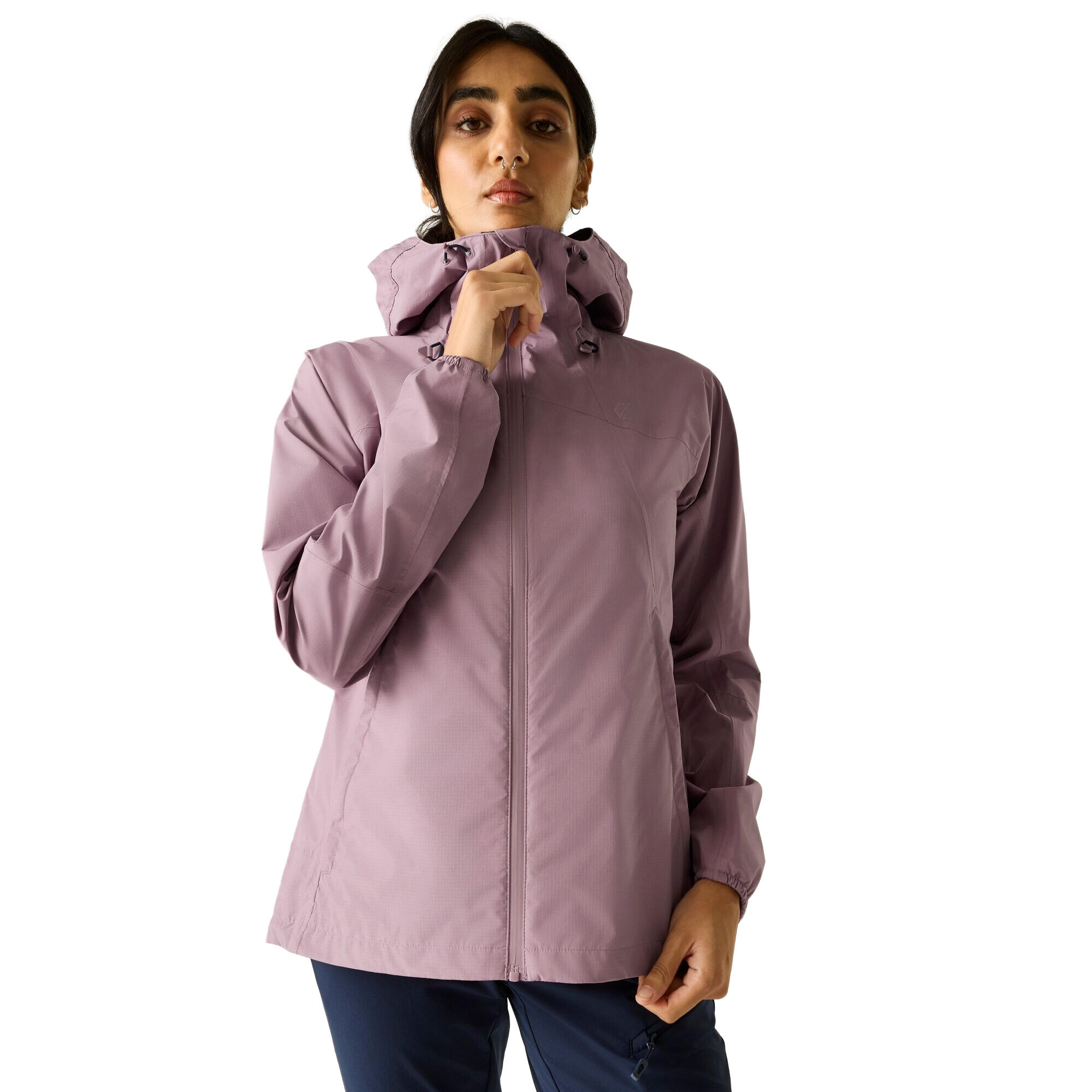 Veste Imperméable À Capuche BREATHE EASY Femme (Rose) 4/5