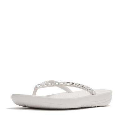 Fitflop fitflop iqushion multi-crystal ergonomic flip-flops urban wit 41