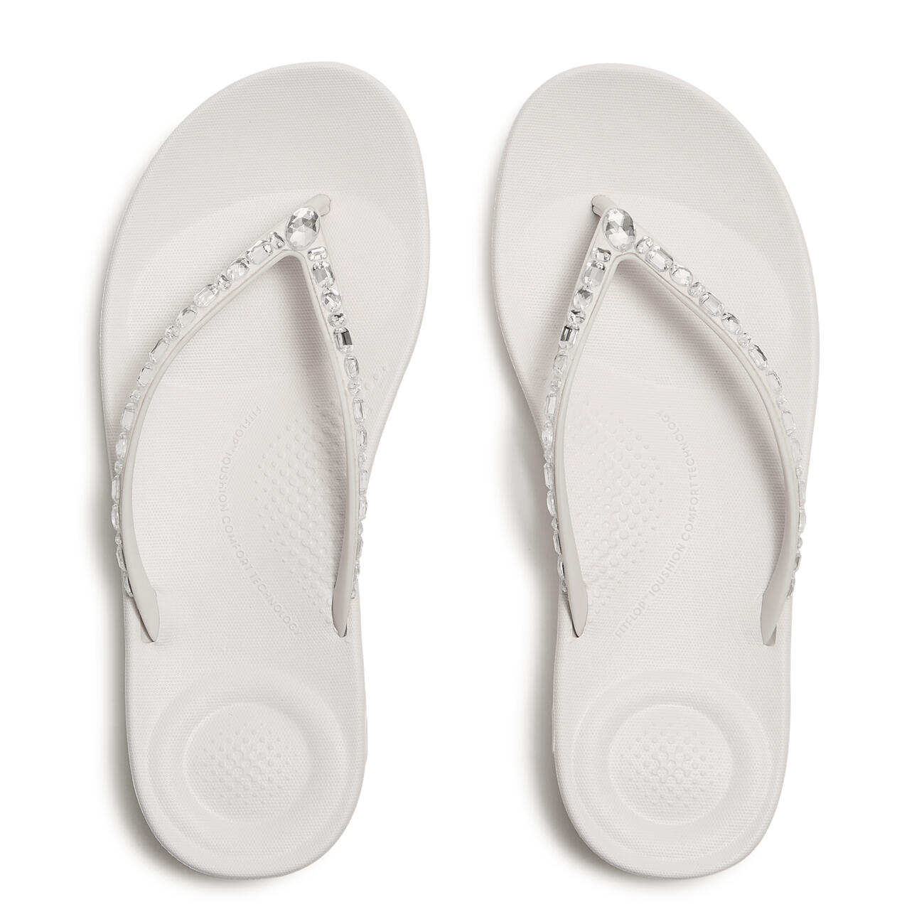 FITFLOP FitFlop Iqushion Multi-Crystal Ergonomic Flip-Flops  URBAN WIT 40 5/7