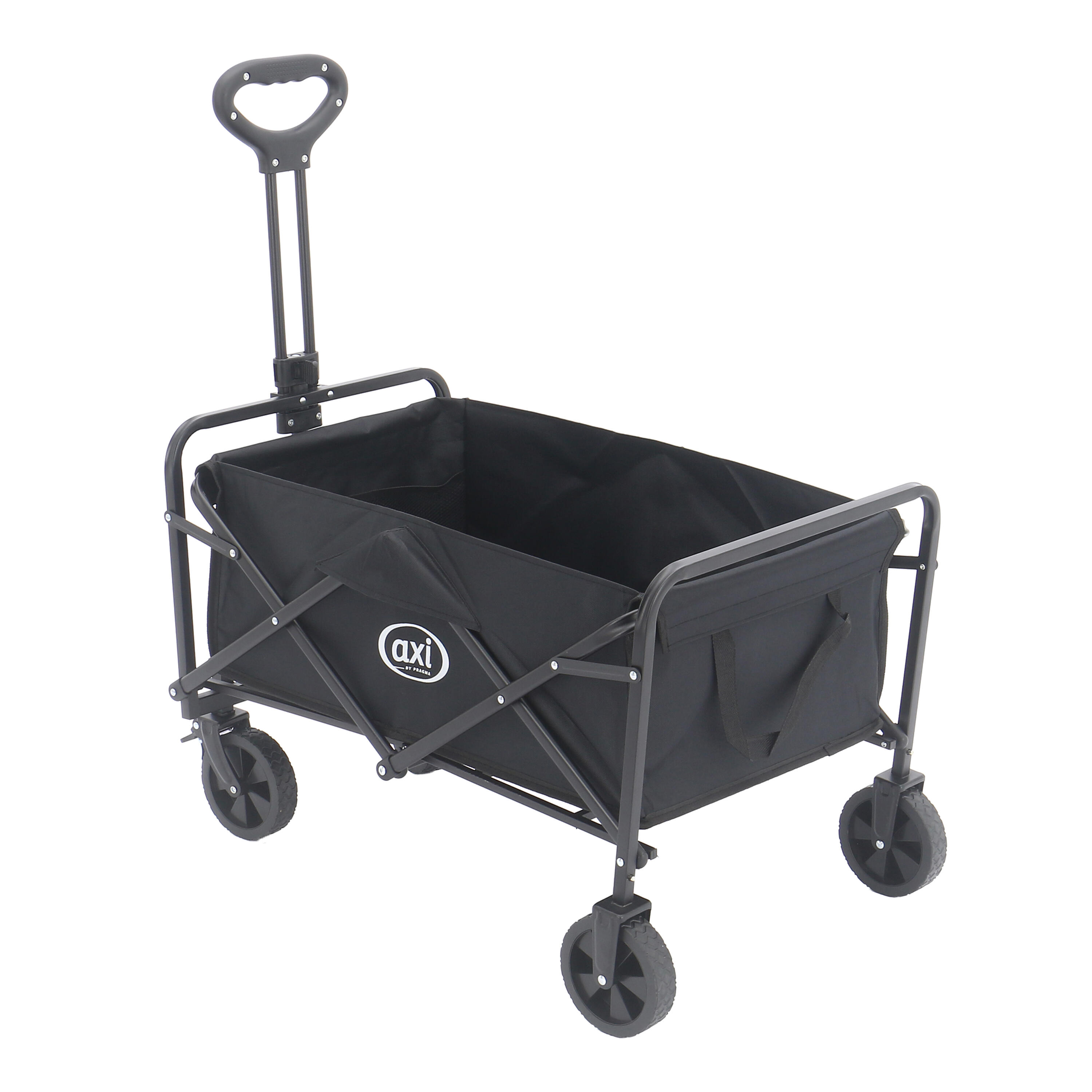 Faltbarer Bollerwagen Schwarz - AXI SB120 - Kapazität: 60 l 2/7