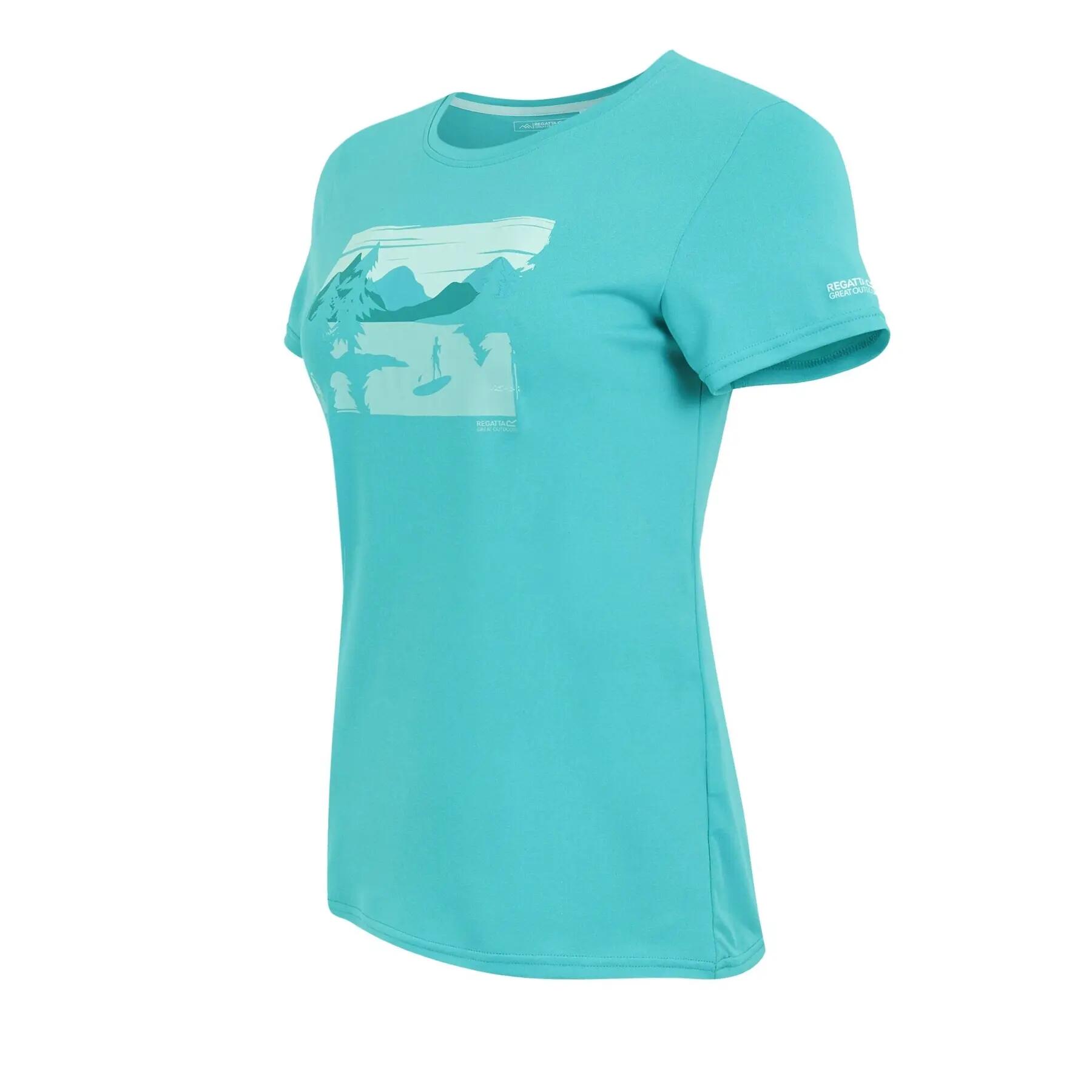 T-shirt femme Regatta Fingal Strtch 3/5