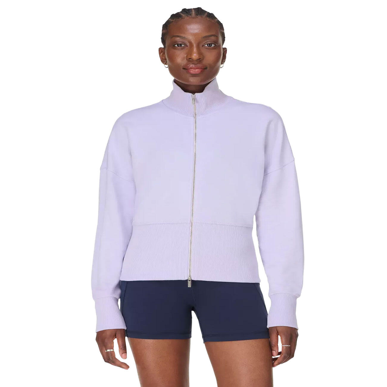 Pull Sweaty Betty After Class Zip Up 4/7