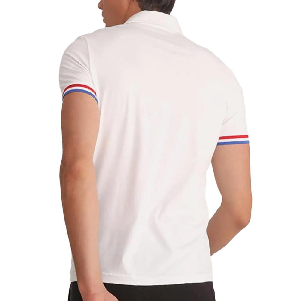 Polo Uomo Le Coq Sportif Bianca Manica Corta Presentazione 2/5