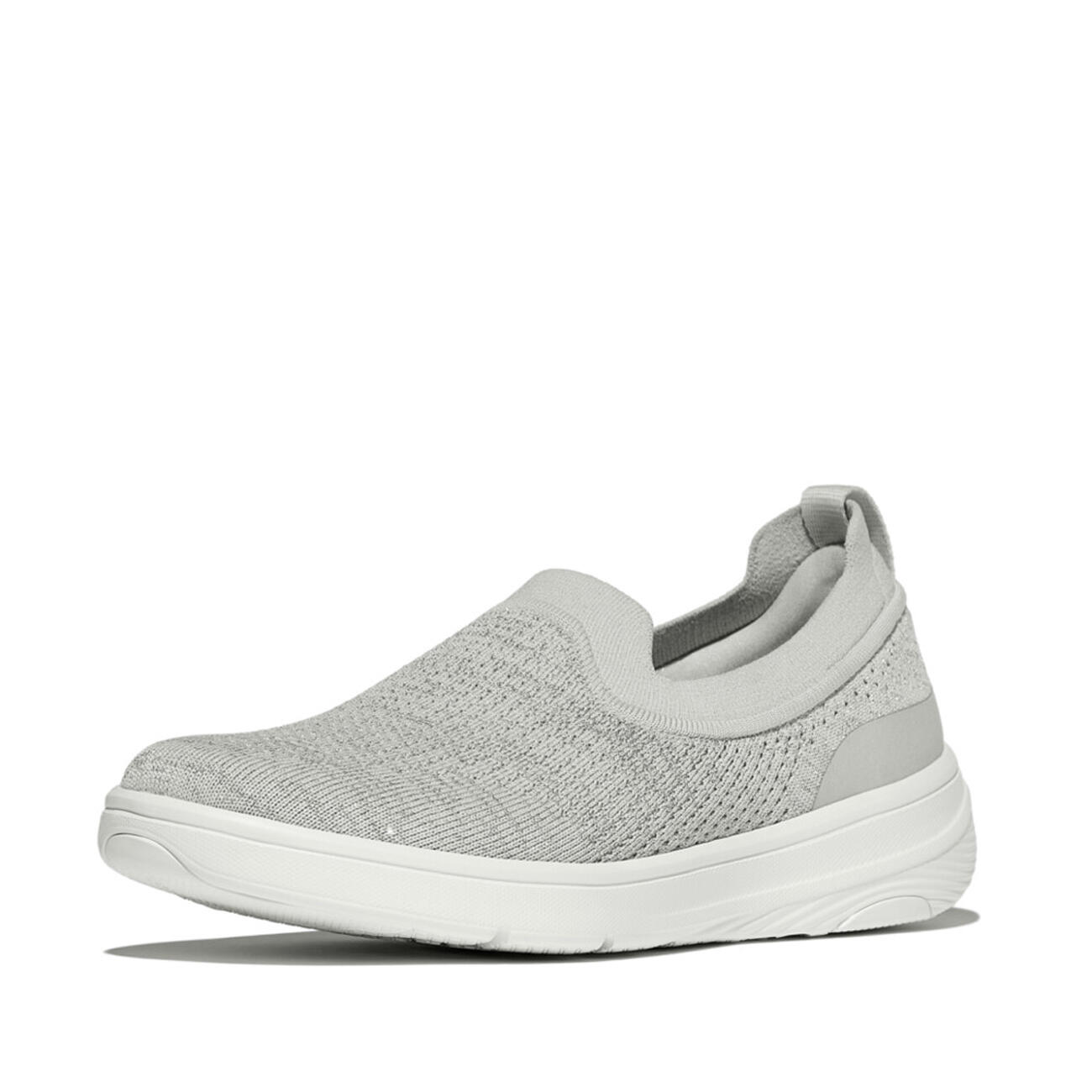 FITFLOP FitFlop Super-Q Knit Slip-Ons  ARCTIC GREY/ZILVER 42 2/7
