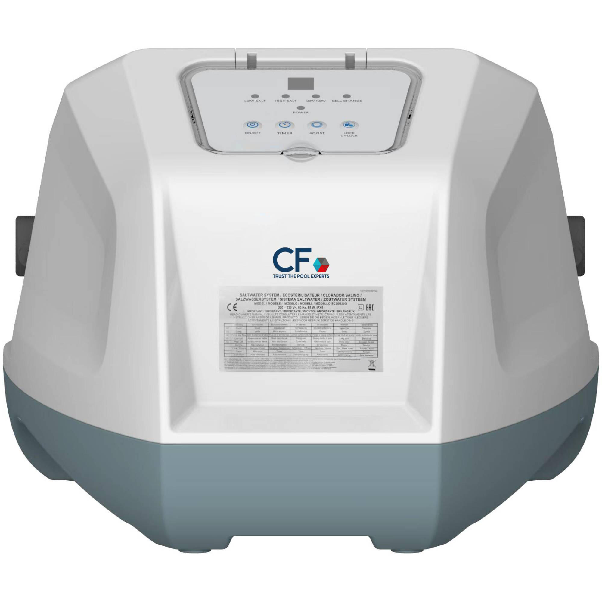 CF Pool-Salzanlage 50iP, Salzelektrolyse für 22000l Pool, 5g/h 1/3