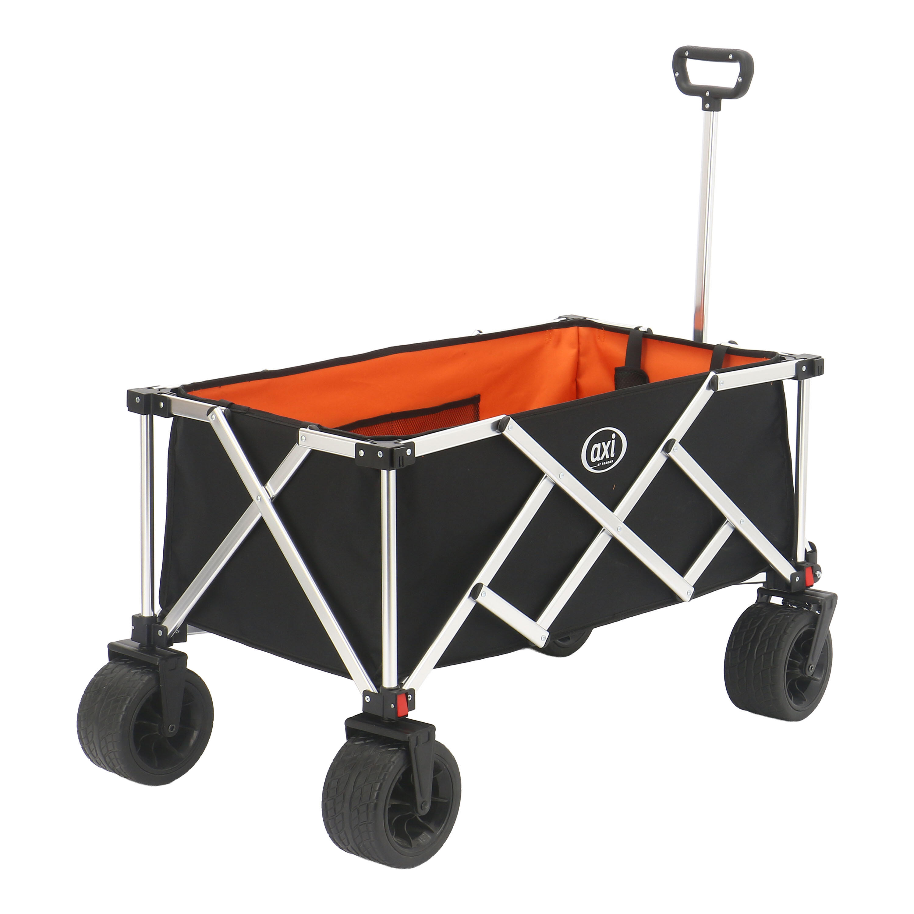 Carro de playa - AXI SB151 - Plegable - Negro/Naranja | Capacidad: 130 l 2/7