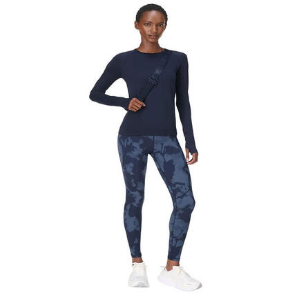 SWEATY BETTY Sweaty Betty Athlete Seamless Long Sleeve Top T-shirt MISTBLAUW M