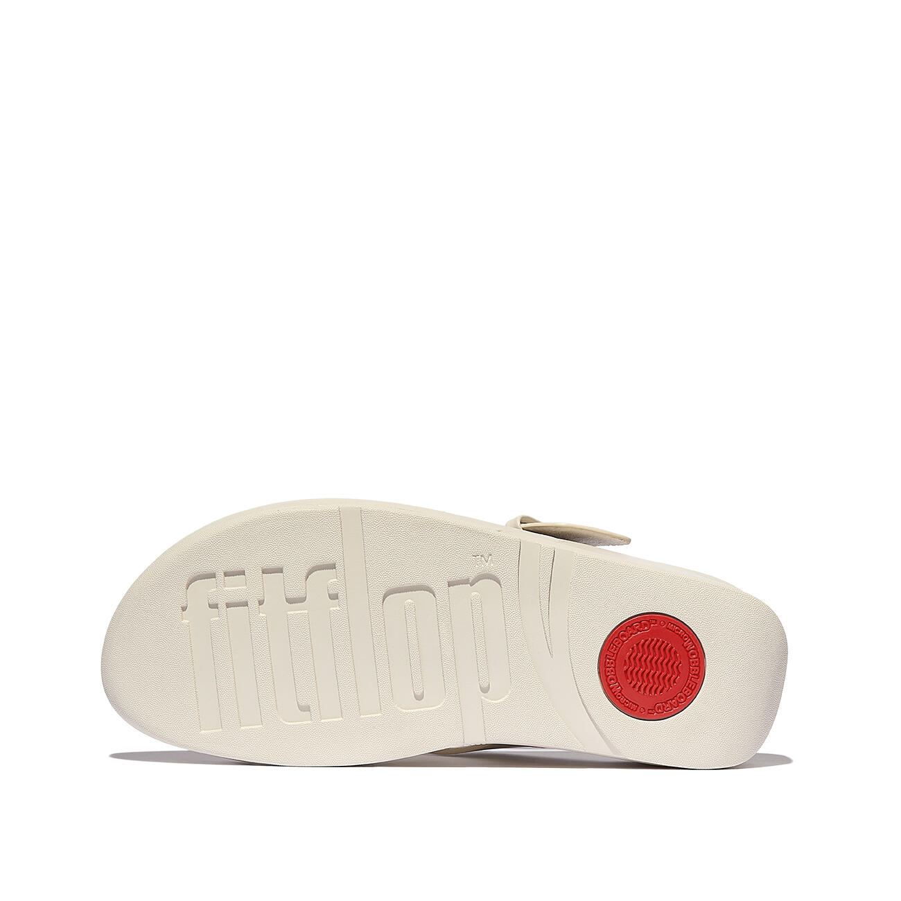 FITFLOP FitFlop Lulu Resin-Buckle Leather Toe-Post Sandals  BEIGE PARIJS 42 4/7