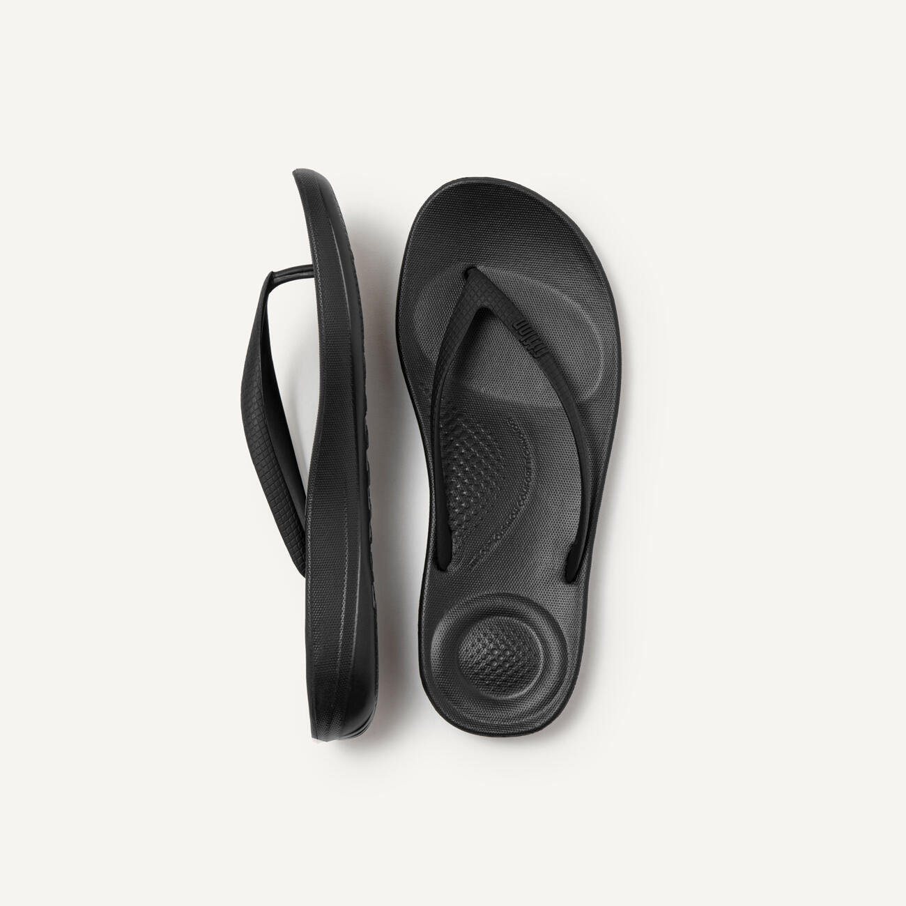 FITFLOP FitFlop Iqushion Ergonomic Flip-Flops TPU  GEHEEL ZWART 36 4/7