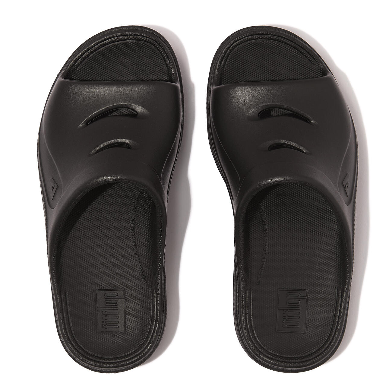 FITFLOP FitFlop Relieff Slide - Tonal Rubber  TINZWART 36 5/7