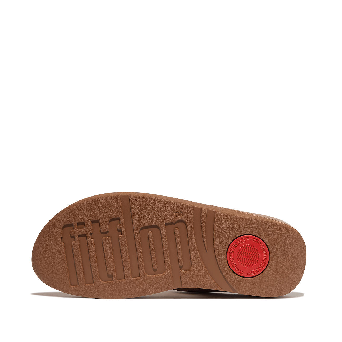 FITFLOP FitFlop Fino Crystal-Chain Leather Toe-Post Sandals  DIEPBRUIN 36 4/7