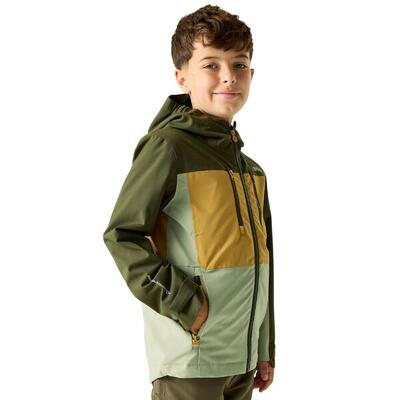 Giacca Impermeabile Monocromo Bambini Regatta Highton Blu Cina Olympian Blue