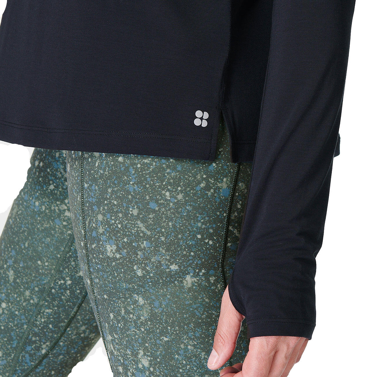 Haut de Studio à Manches Longues Sweaty Betty Soft Flow 1/7
