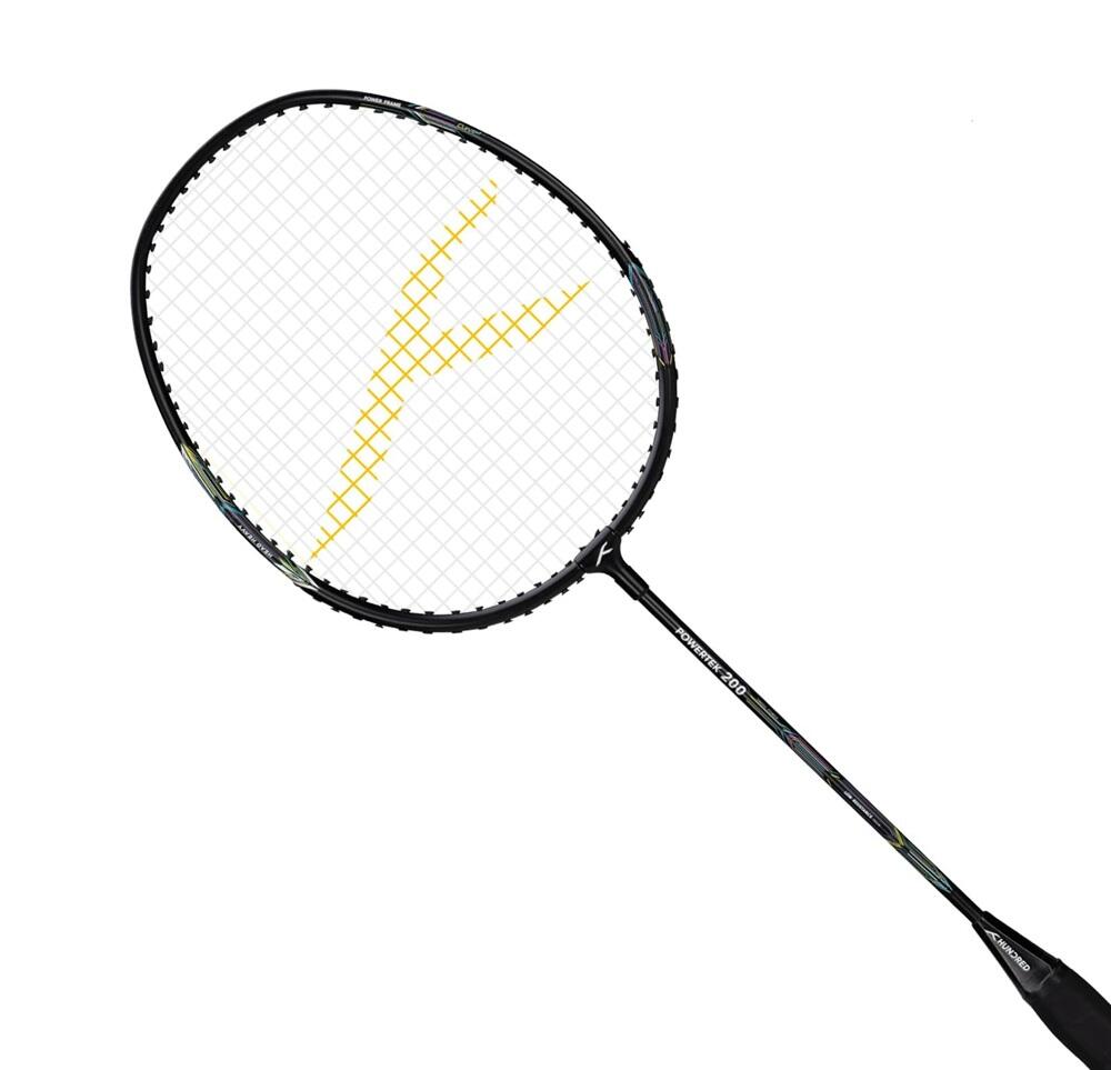 Badmintonschläger (2er-Pack) – Powertek 200 für Anfänger Schwarz 4/7