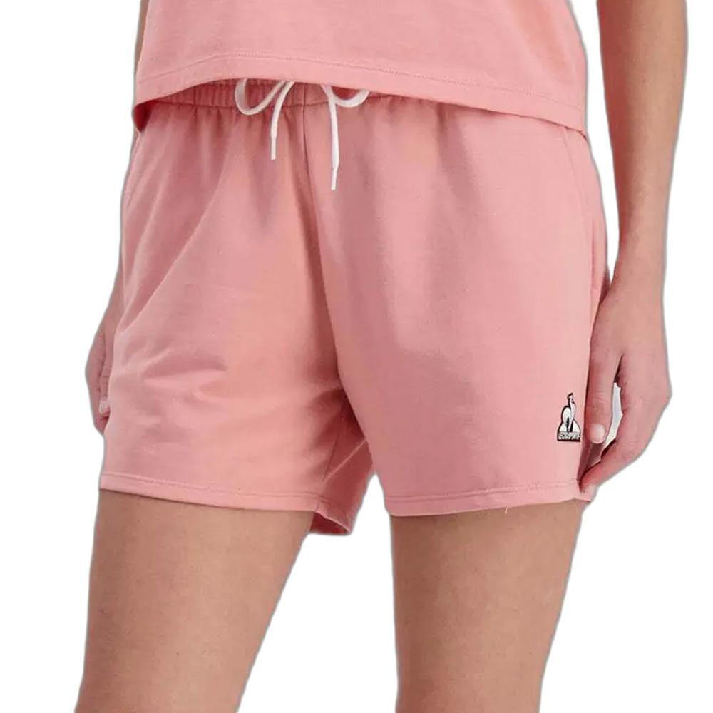Short Rose Femme Le Coq Sportif Ess Short N°1 1/3