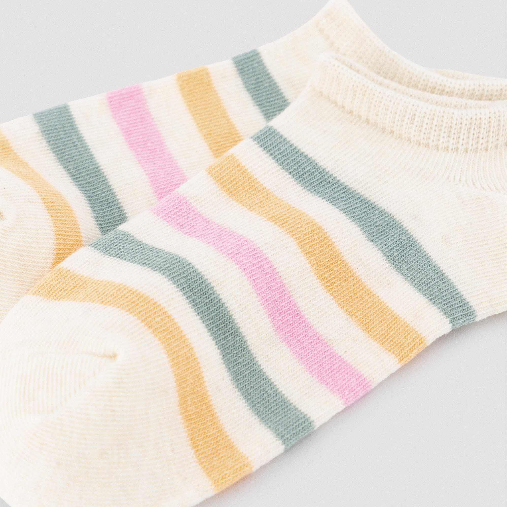 Pack de 4 calcetines pinkies estampados colores 3/7