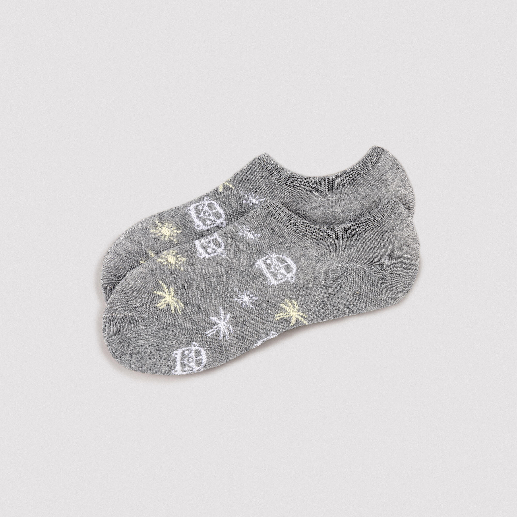 Pack de 4 calcetines pinkies estampados colores 6/7