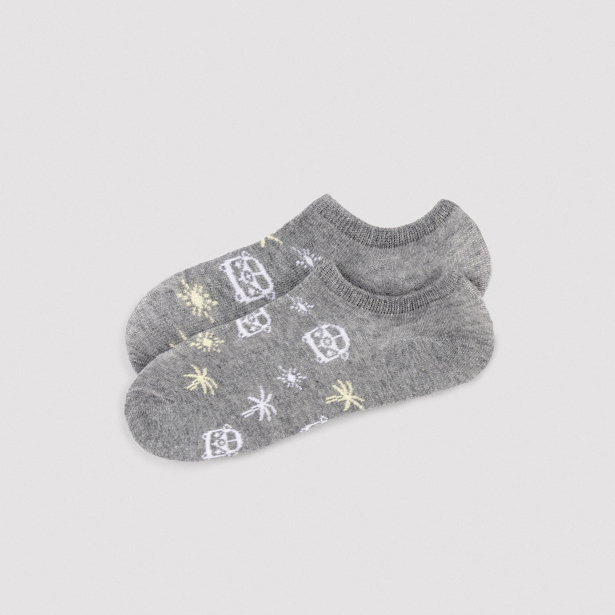 Pack de 4 calcetines pinkies estampados colores 7/7