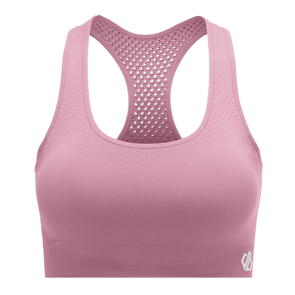 Womens/Ladies Dont Sweat It II Sports Bra (Dusky Orchid)
