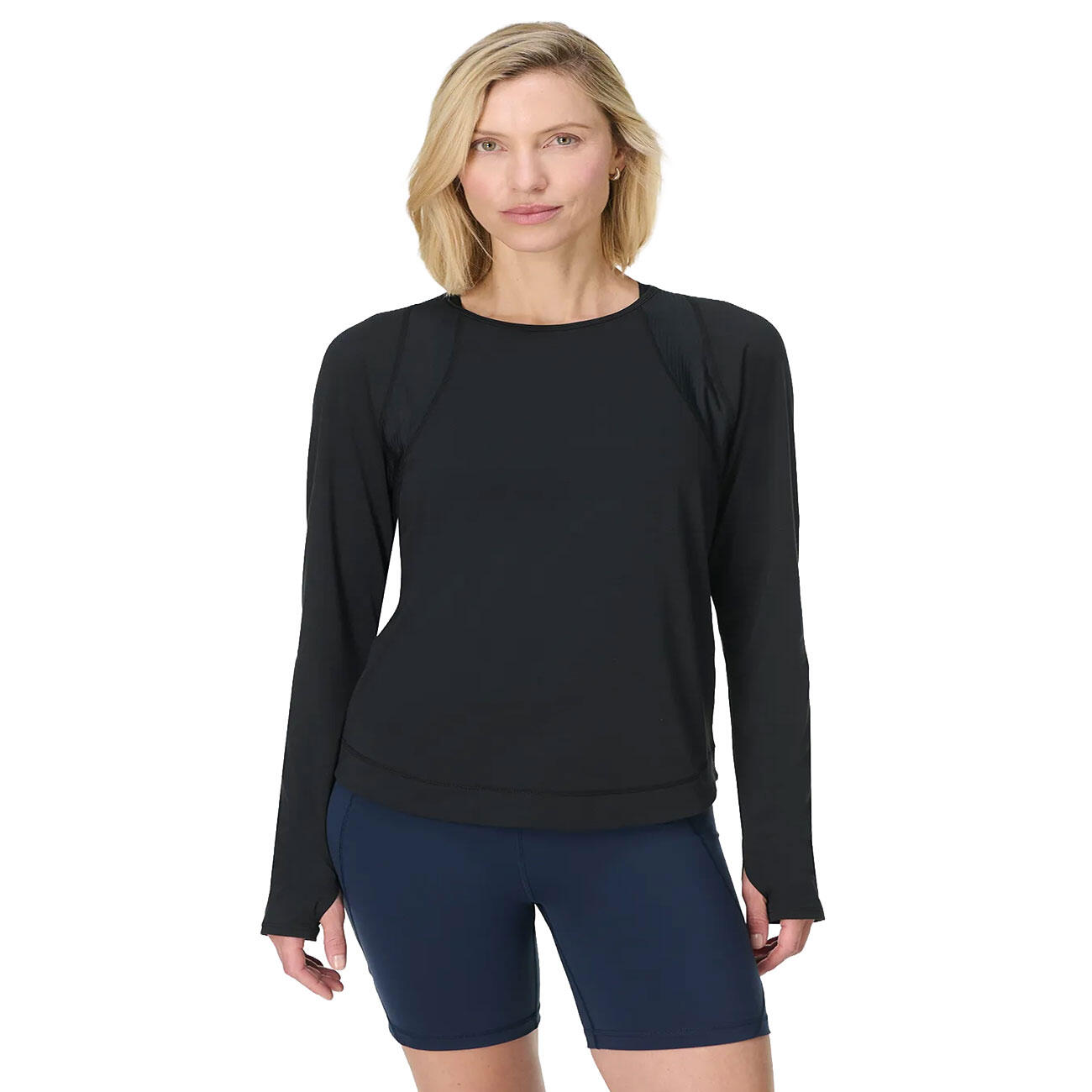 Haut à Manches Longues en Maille Sweaty Betty Breathe Easy 3/7