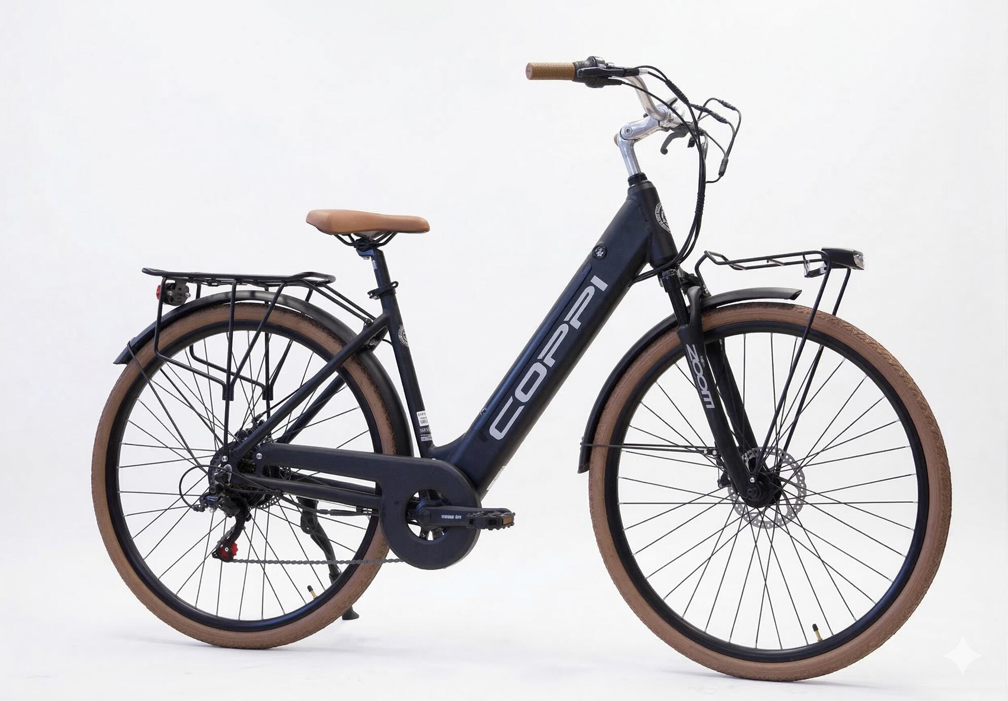 BICICLETA URBANA COPPI RAMBLA 28 CON CAMBIOS DE DISCO 2/5
