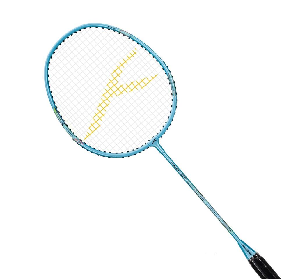 Hundred Badmintonschläger – Powertek 200 Hellblau 4/6