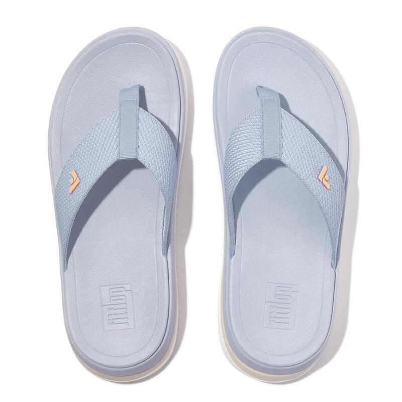 FITFLOP FitFlop Surff Two-Tone Webbing Toe-Post Sandals  SKYWASH BLUE 40