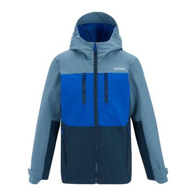 Highton monochrome waterdichte jas voor kinderen/kinderen (ivy mos/ocean mist)