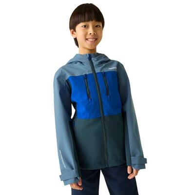 Giacca Impermeabile Monocromo Bambini Regatta Highton Blu Cina Olympian Blue