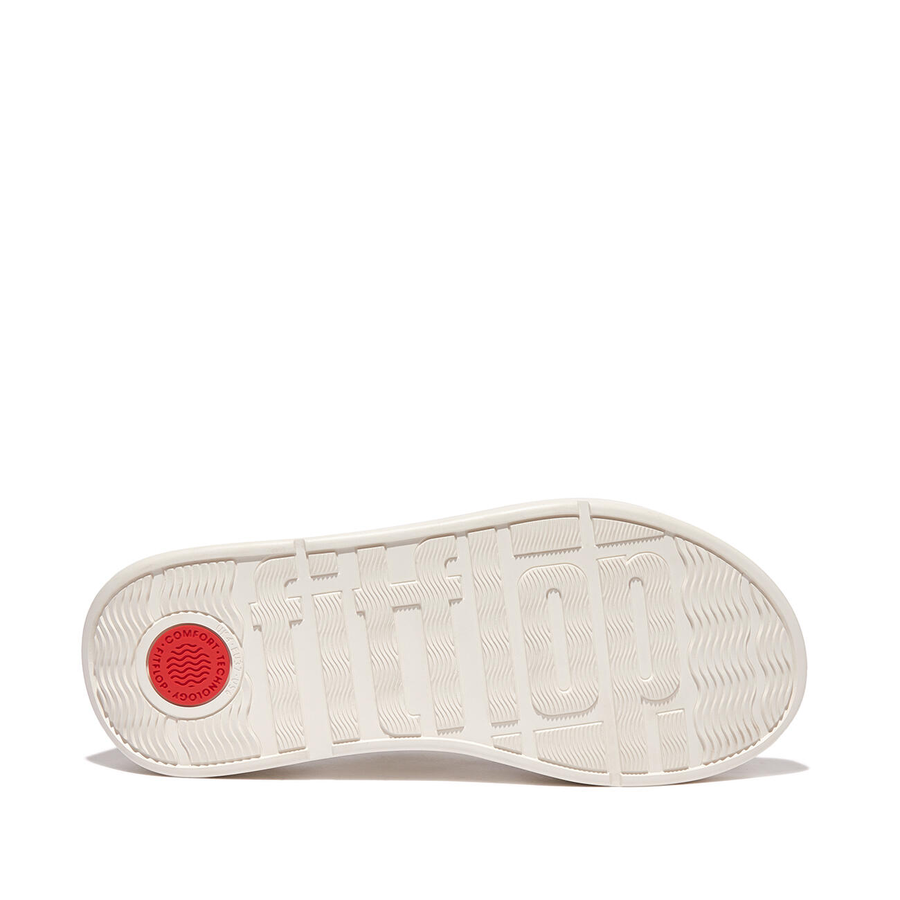 FITFLOP FitFlop F-Mode Leather Flatform Toe-Post Sandals  CREAM 42 4/7